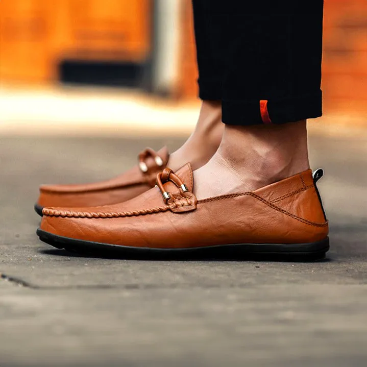 Anderson Jones Leather Loafers