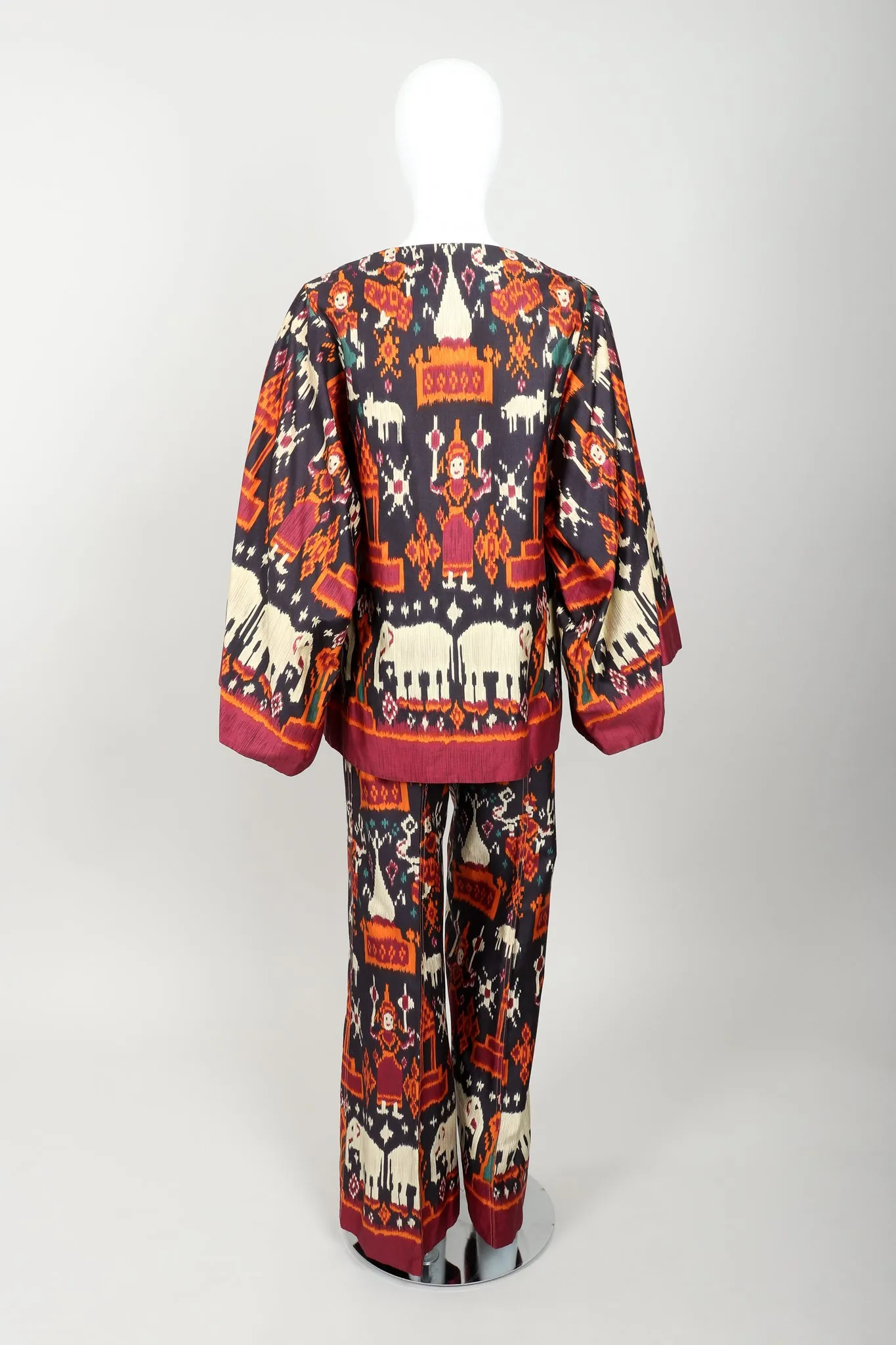 Apsara Print Tunic & Pant Set