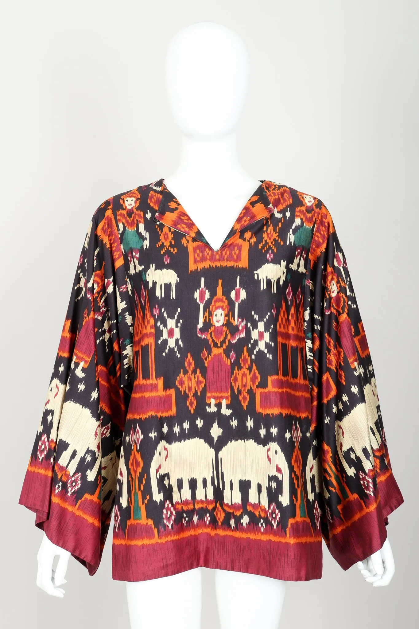 Apsara Print Tunic & Pant Set