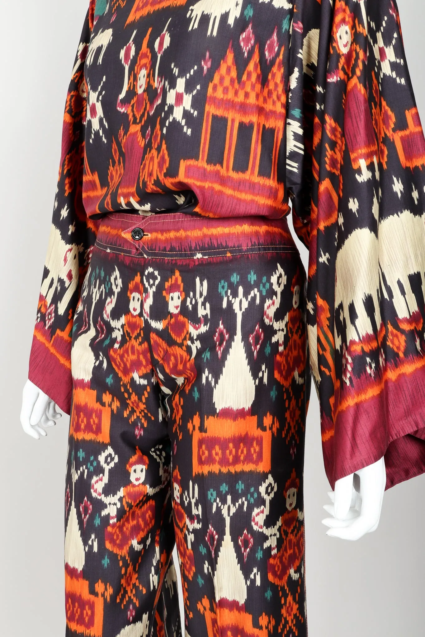Apsara Print Tunic & Pant Set