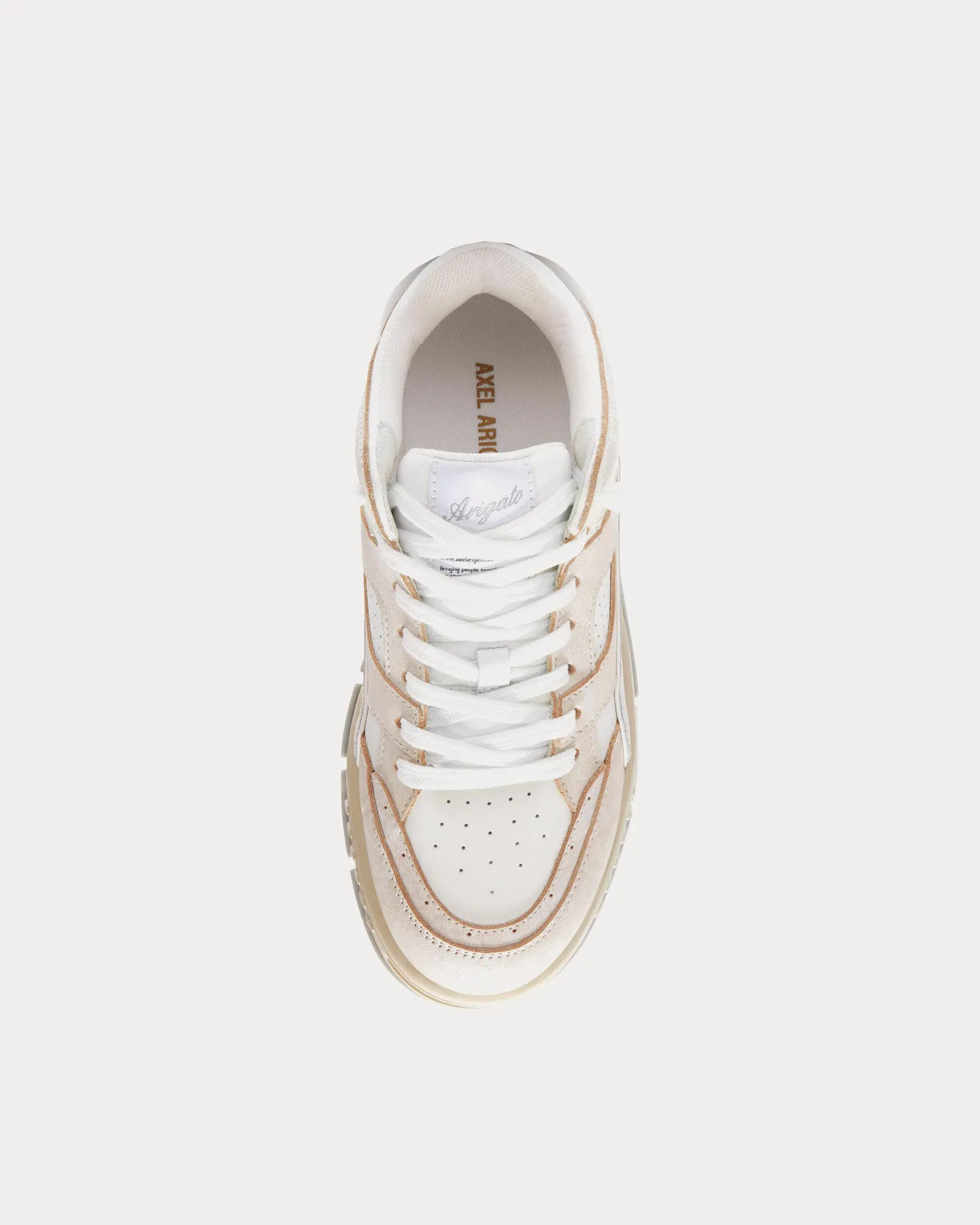 Area Lo Off White / White Low Top Sneakers