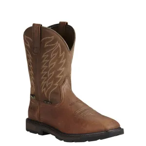 Ariat Men's 10" Groundbreaker Wide Square Met Guard Steel Toe Work Boot