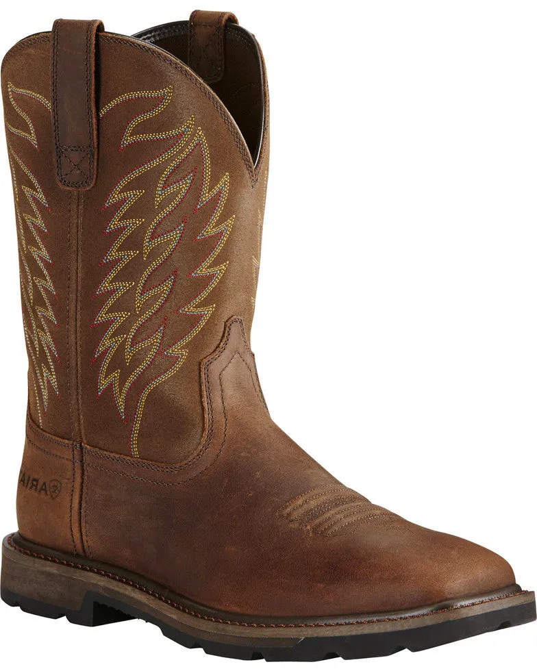 ARIAT Men's Groundbreaker Work Boot 10 Inch 10020059