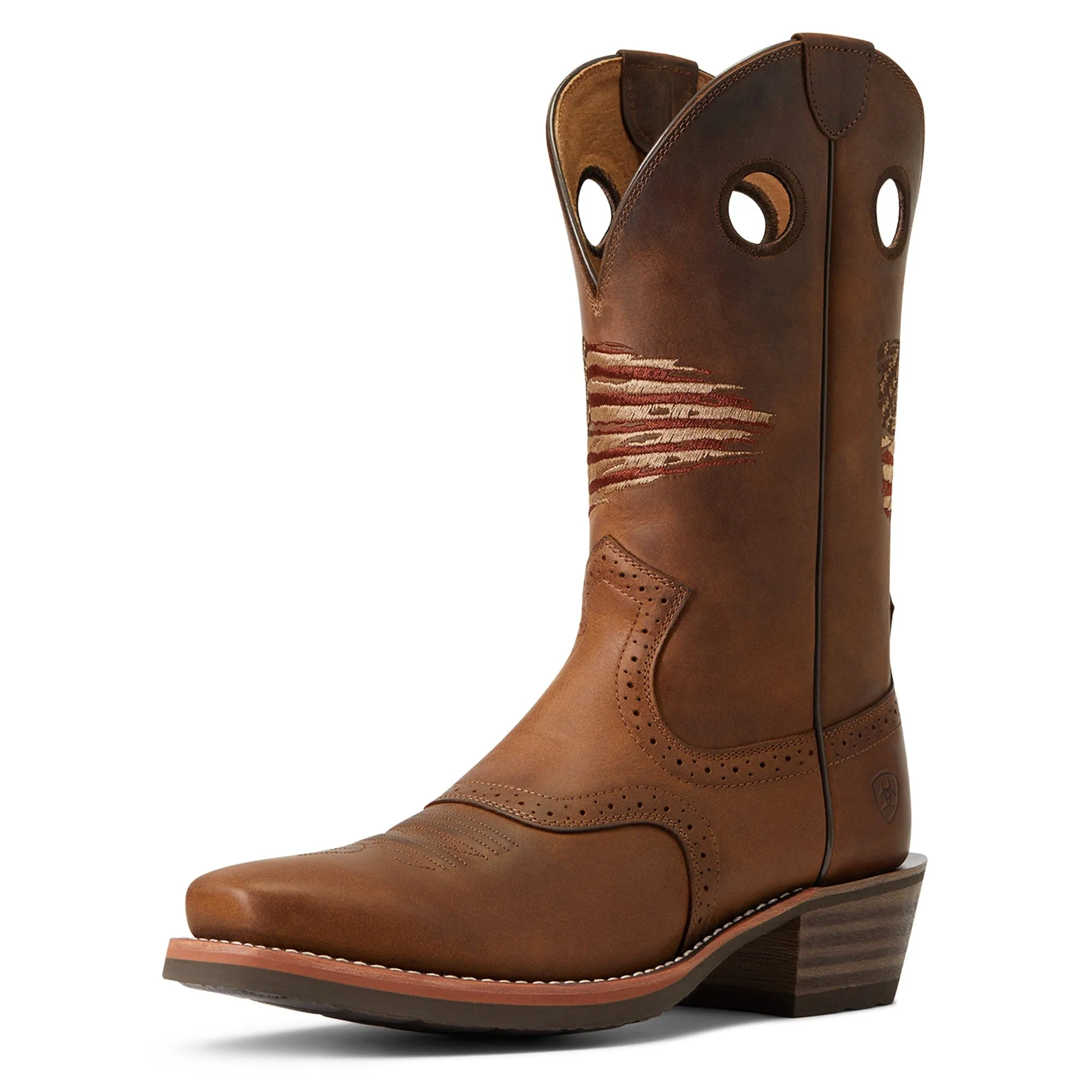 Ariat Men’s Roughstock Patriot Western Boot