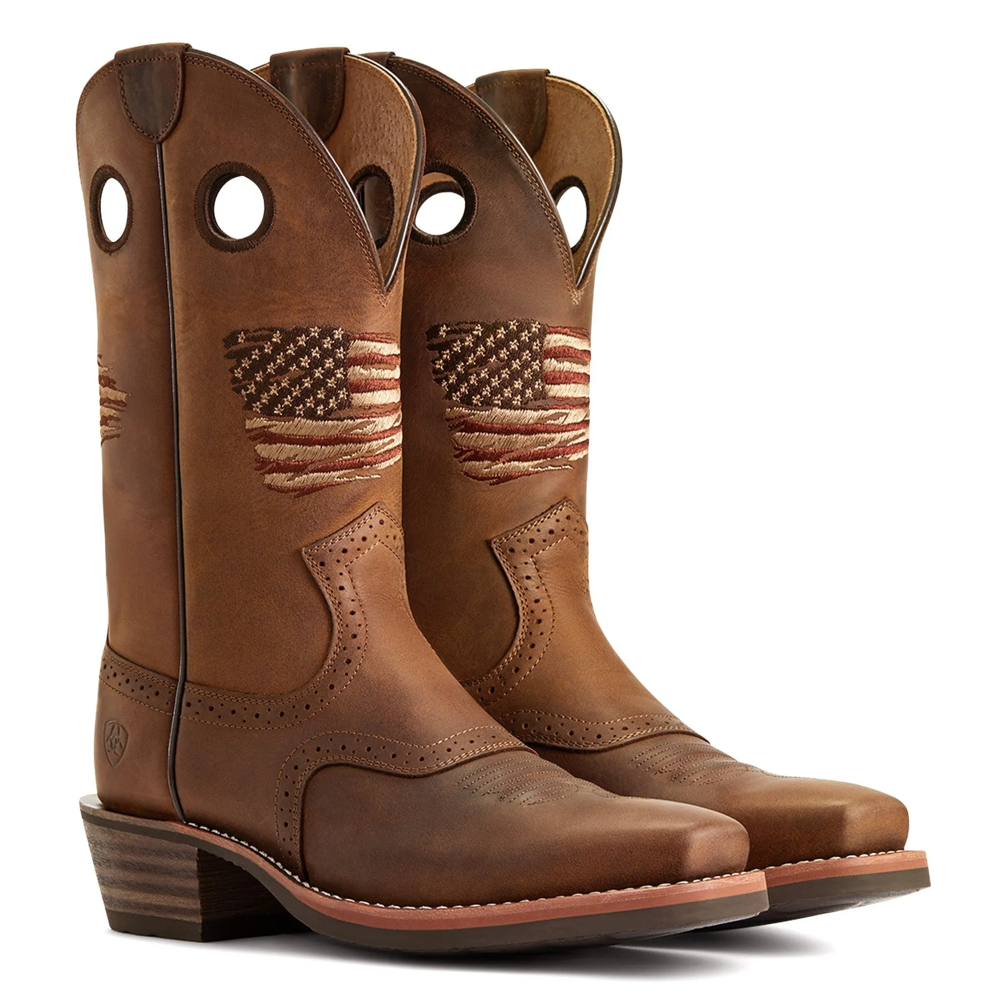 Ariat Men’s Roughstock Patriot Western Boot