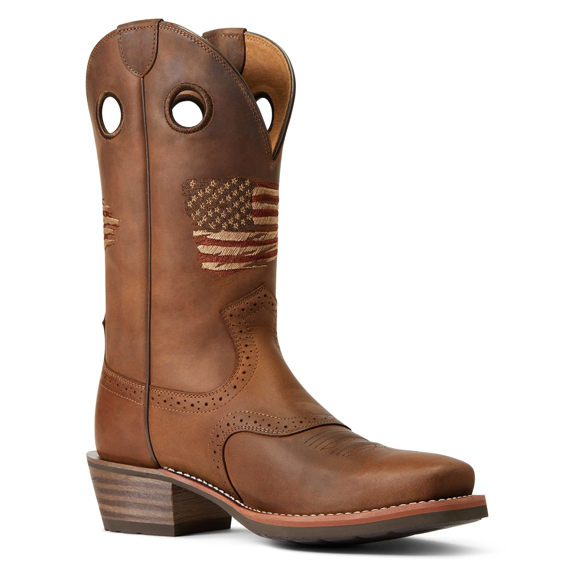 Ariat Men’s Roughstock Patriot Western Boot