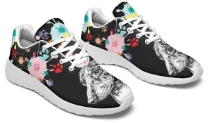 Artsy Dachshund Sneakers