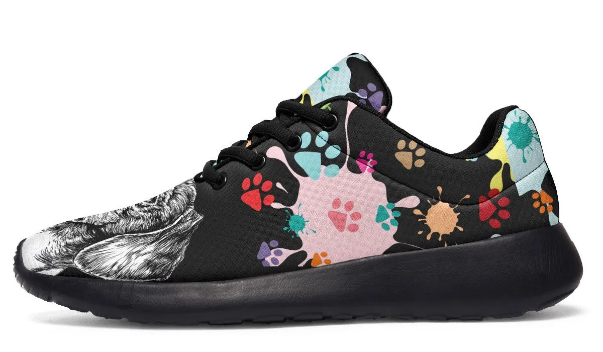 Artsy Dachshund Sneakers