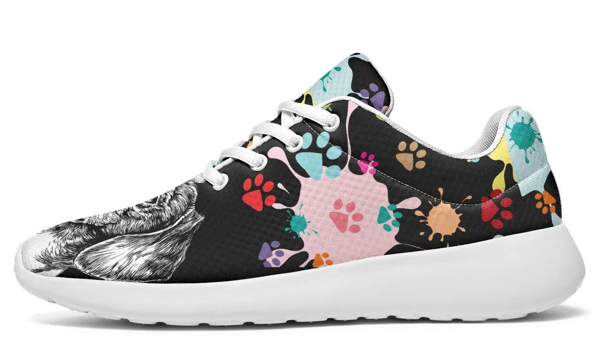 Artsy Dachshund Sneakers