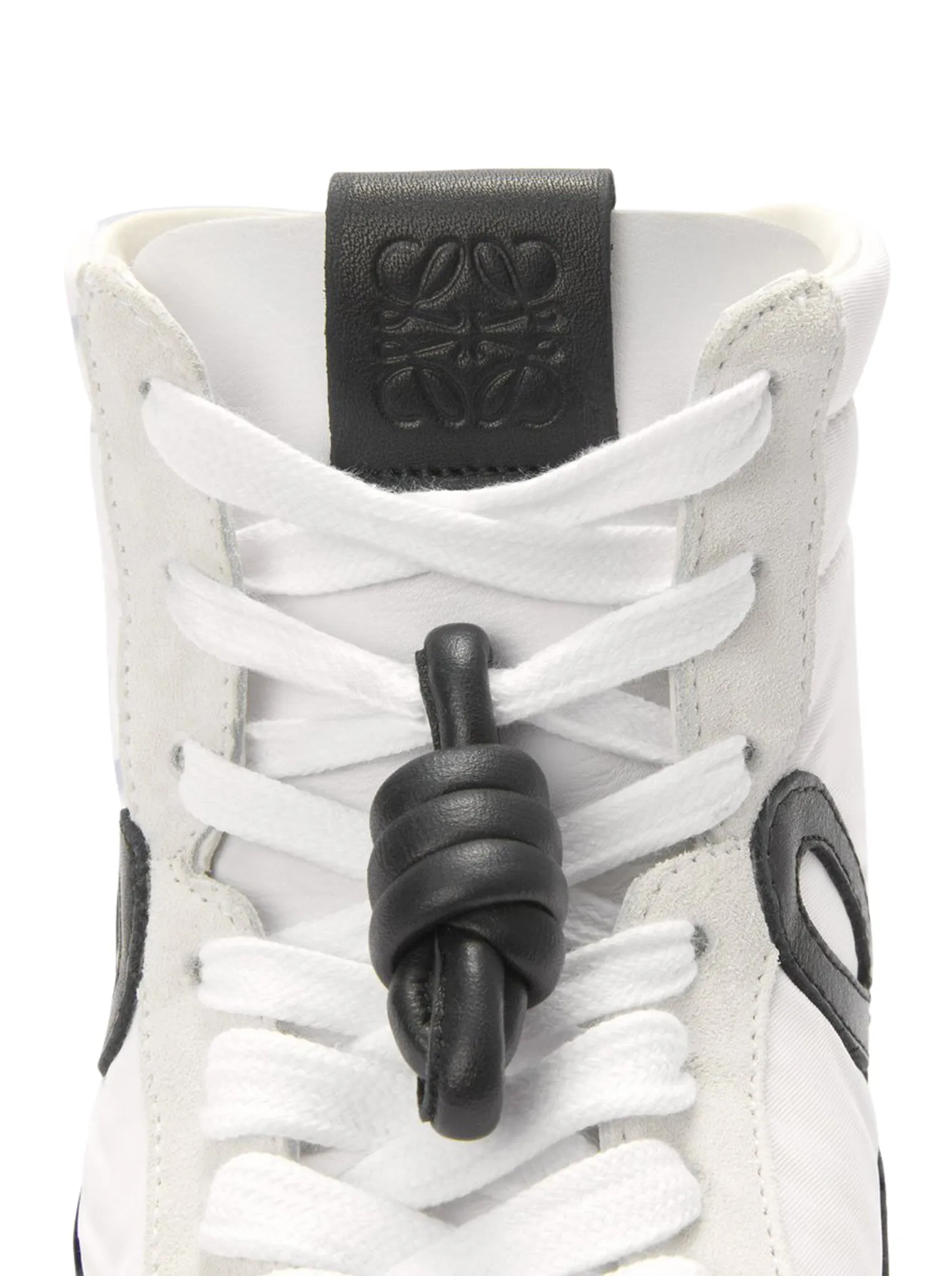 BALLET RUNNER 2.0 HIGH SNEAKER IN NYLON AND CALFSKIN