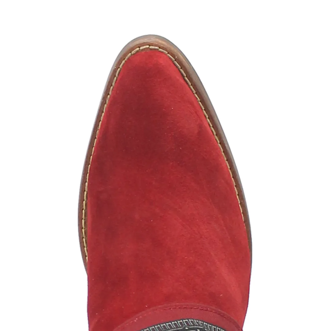Bandida Leather Boot - Red/Red - DI184-RD