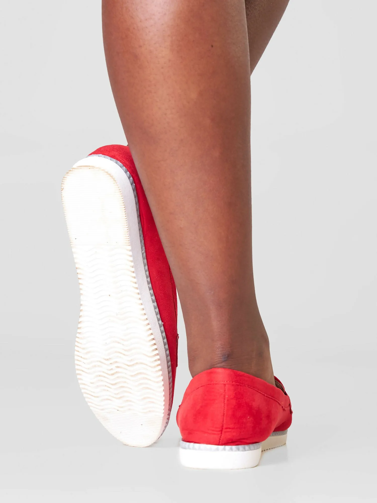 Be Unique Timeless Chain Loafer - Red