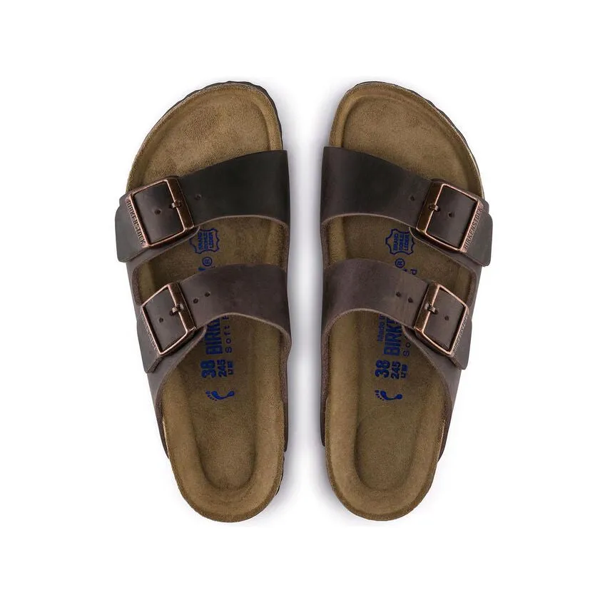Birkenstock Women's Arizona Soft Footbed Oiled Leather Sandals