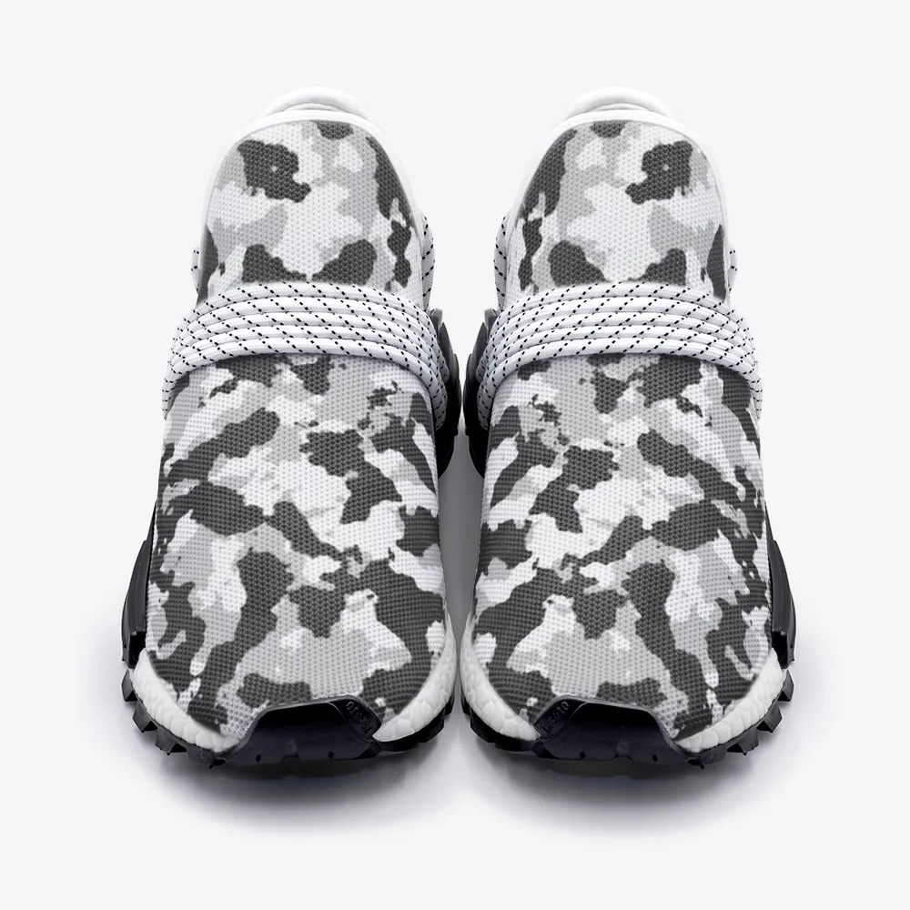 Black and White Camouflage Unisex Lightweight Sneaker S-1 Boost