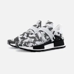 Black and White Camouflage Unisex Lightweight Sneaker S-1 Boost
