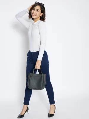 Blue Slim Trousers
