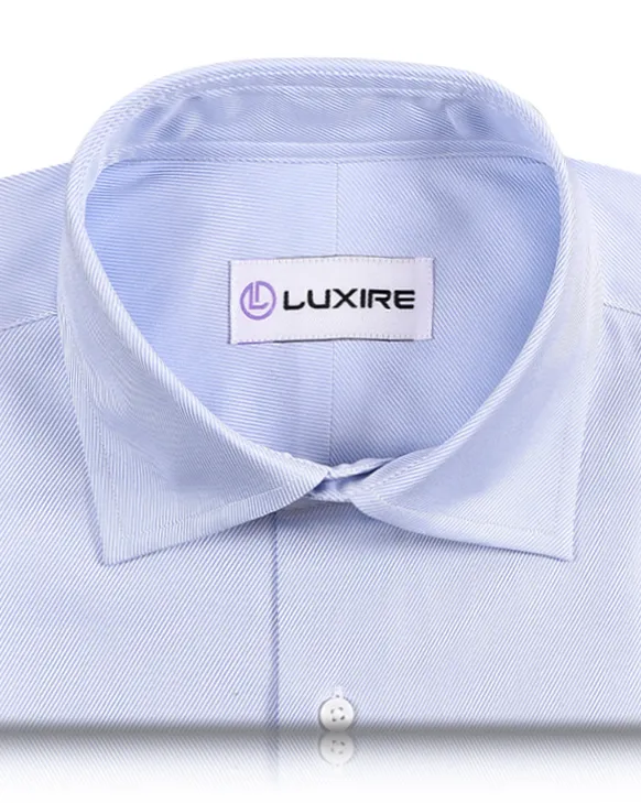 Brembana Hampton Twill Sky Blue Shirt