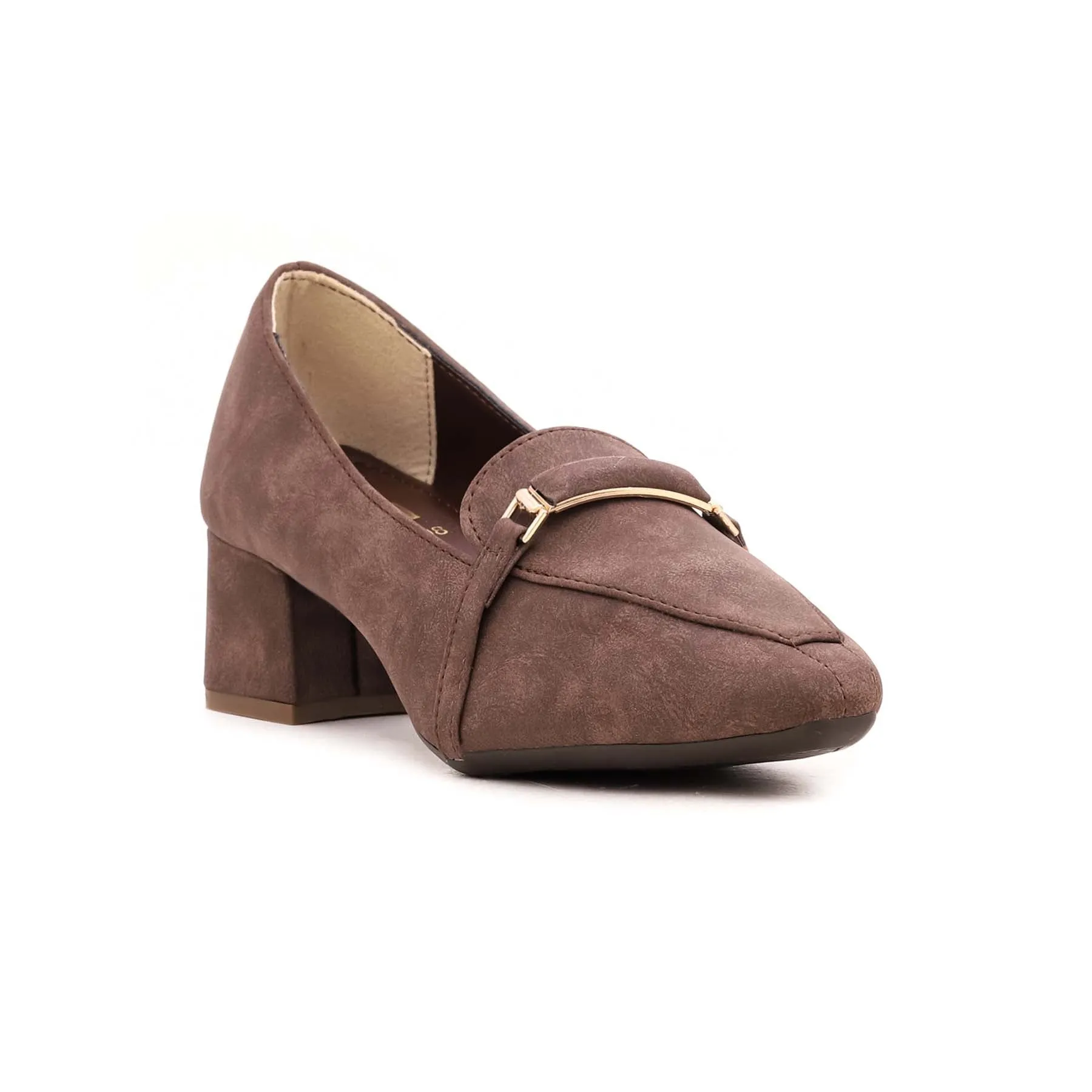 Brown Court Shoes for Women WN7308