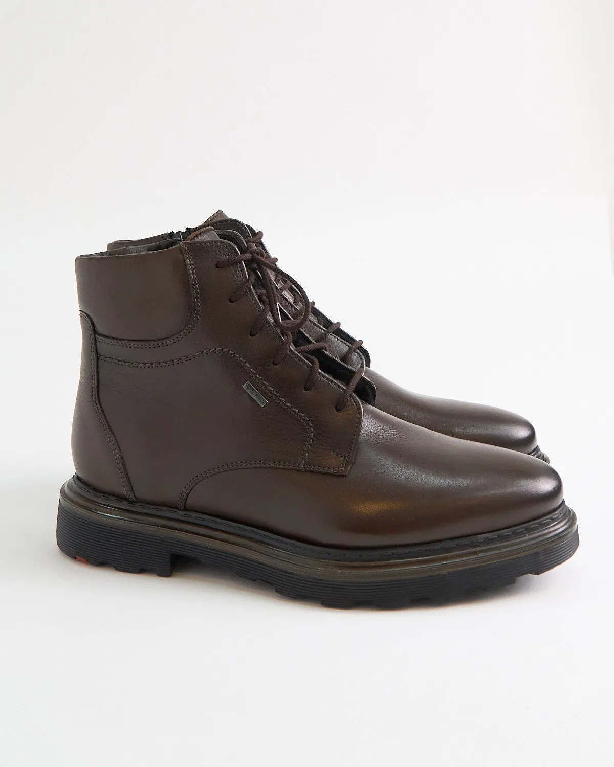 Brown 'Vine' Sherpa Lined Winter Boots