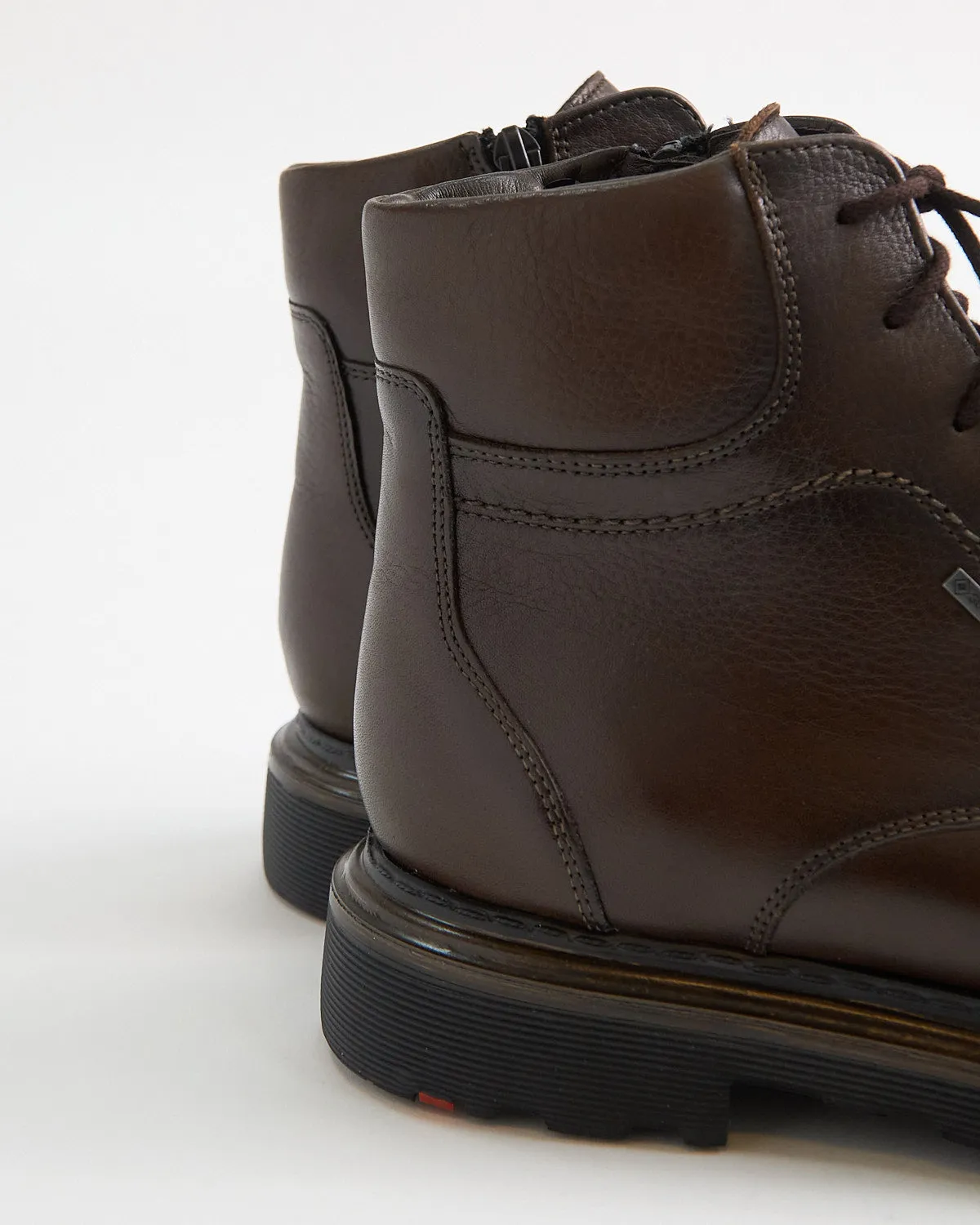 Brown 'Vine' Sherpa Lined Winter Boots