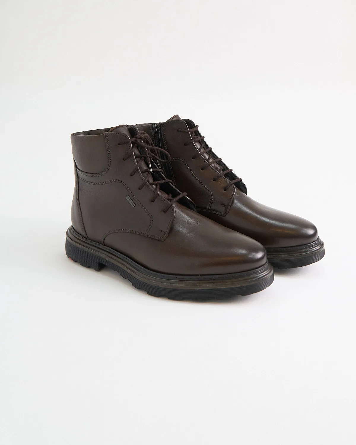 Brown 'Vine' Sherpa Lined Winter Boots