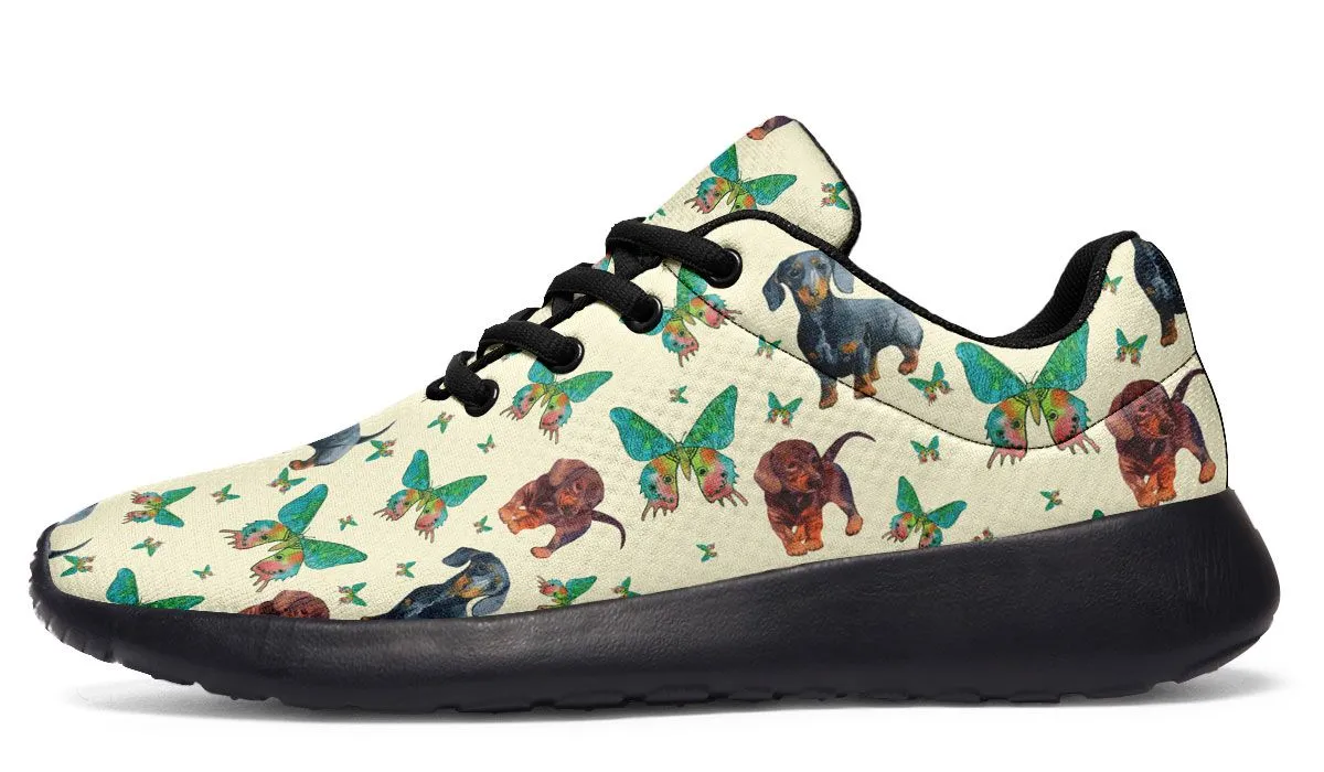 Butterfly Dachshund Sneakers