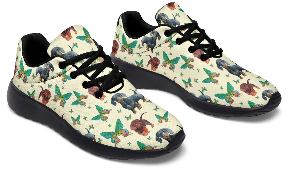 Butterfly Dachshund Sneakers