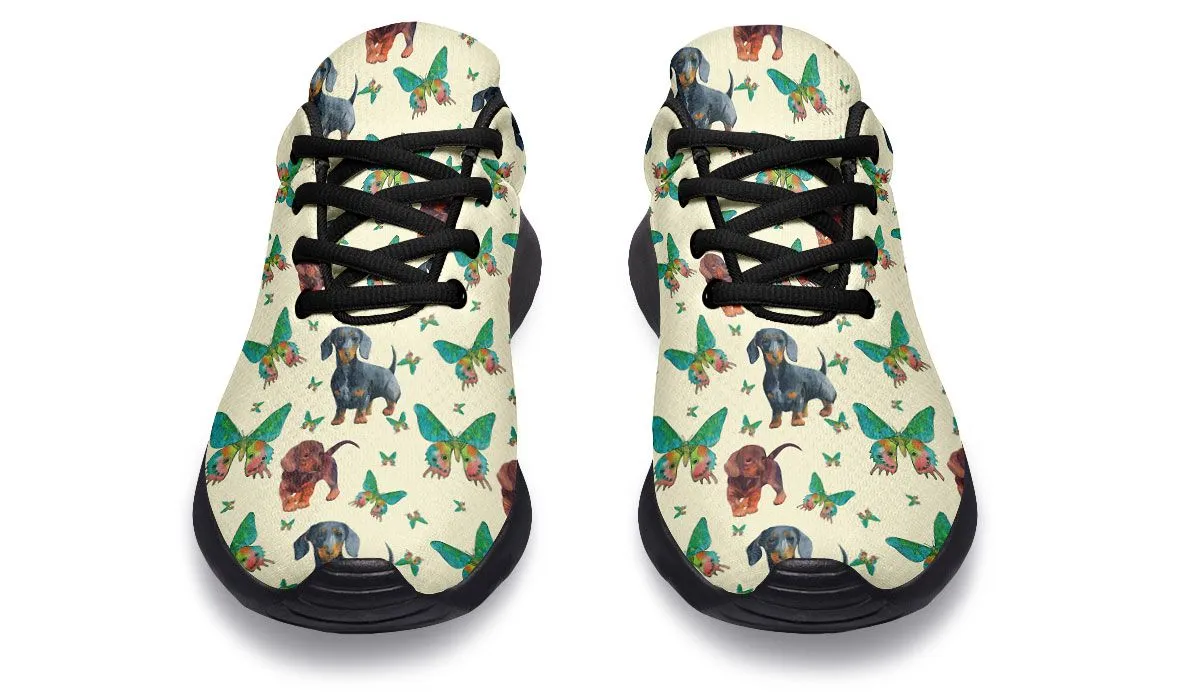 Butterfly Dachshund Sneakers