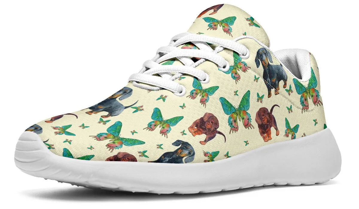 Butterfly Dachshund Sneakers
