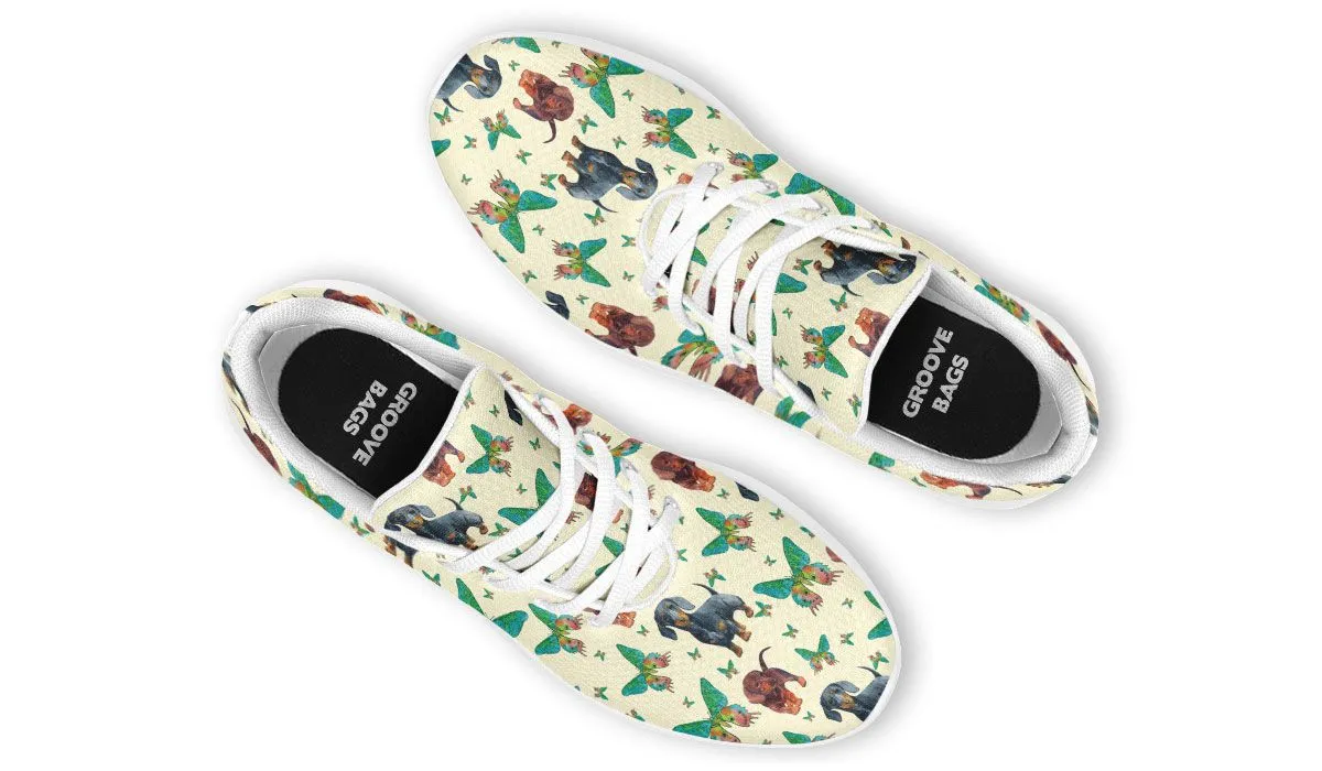 Butterfly Dachshund Sneakers