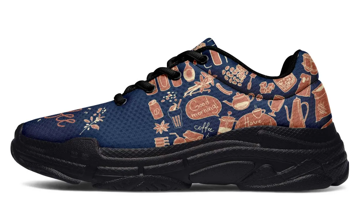 Coffee Break Chunky Sneakers