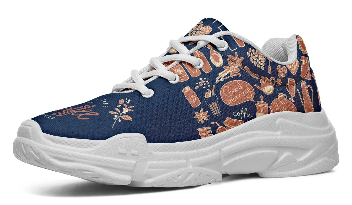 Coffee Break Chunky Sneakers