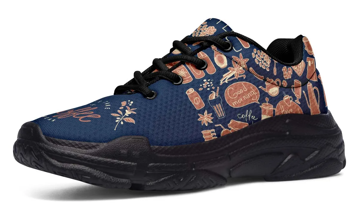 Coffee Break Chunky Sneakers