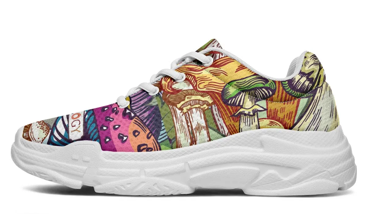 Colorful Mycology Chunky Sneakers