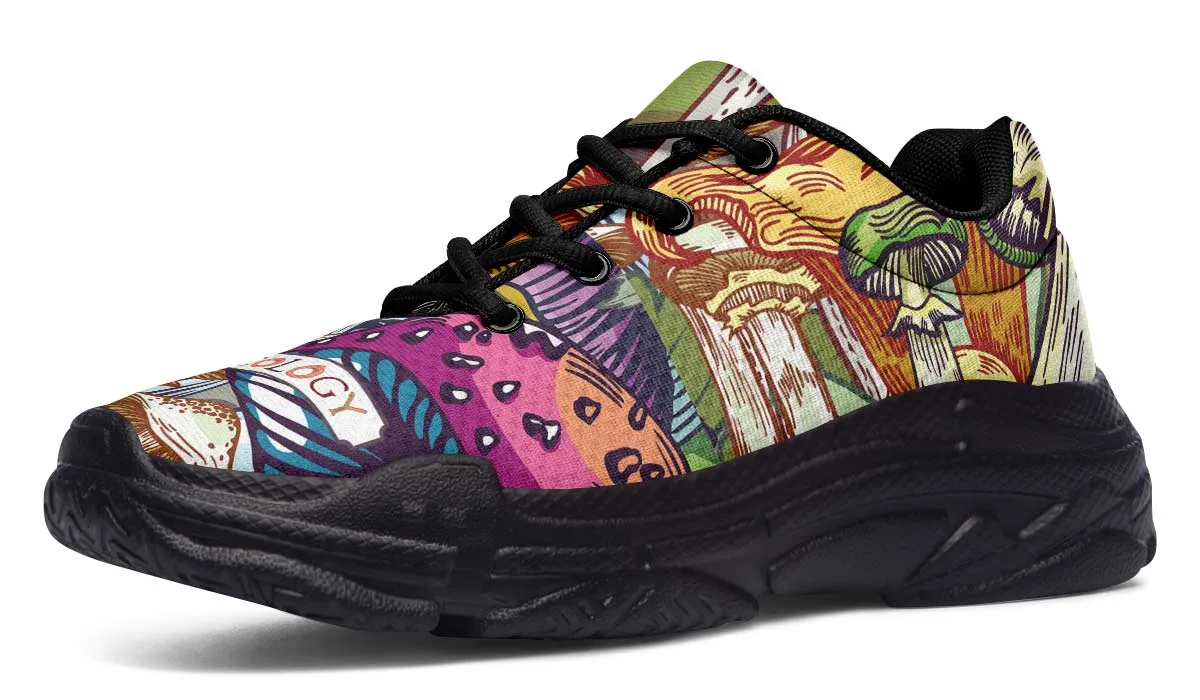 Colorful Mycology Chunky Sneakers