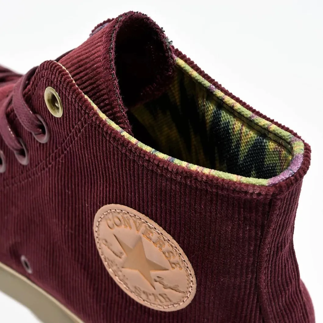 Converse x Wonka Chuck Taylor All Star Bordeaux Corduroy Shoes