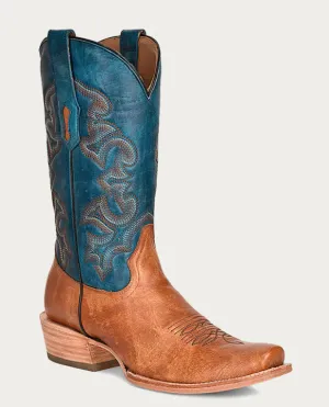 CORRAL MENS SAND NAVY BOOTS STYLE A4378