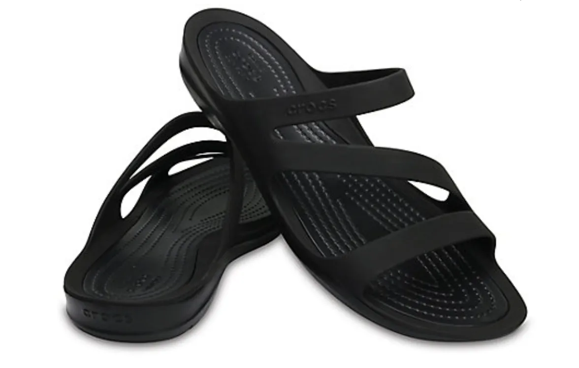 Crocs Womens Swiftwater - Sandal - Black