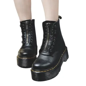 Daisy | Elegant Front Zipper Boots