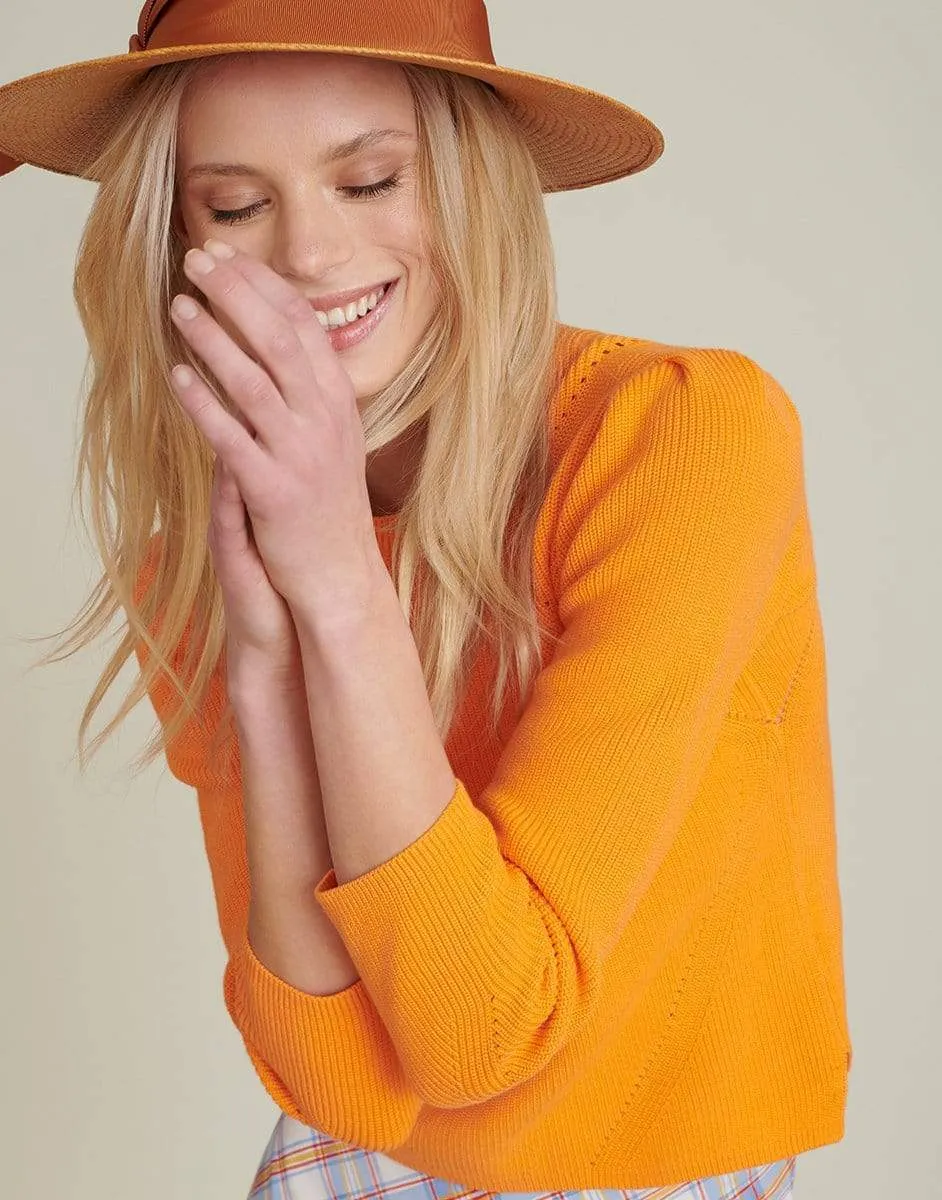 Darja Tangerine Pullover