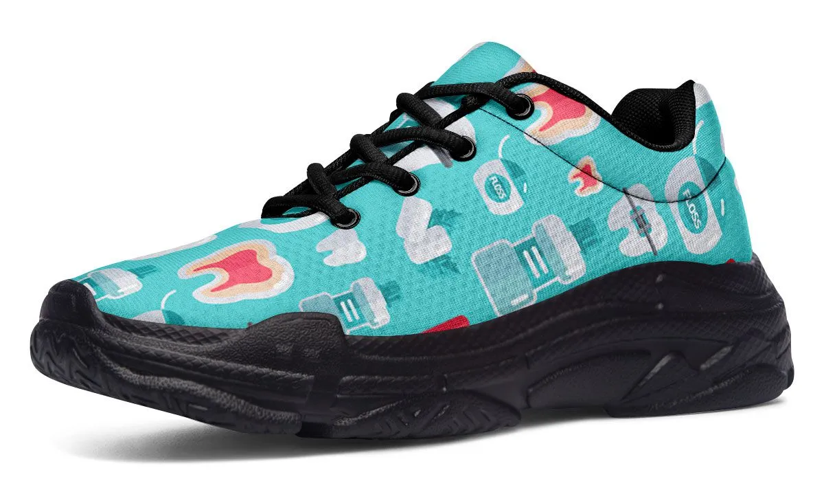 Dentist Pattern Chunky Sneakers