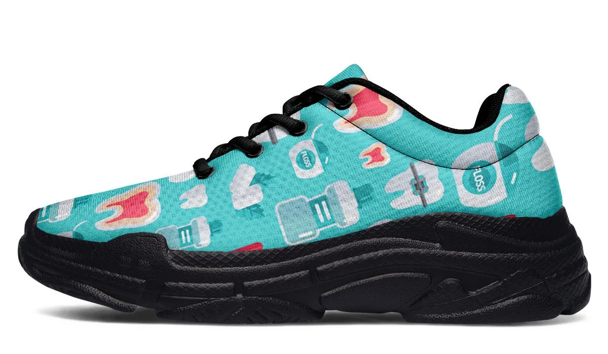 Dentist Pattern Chunky Sneakers