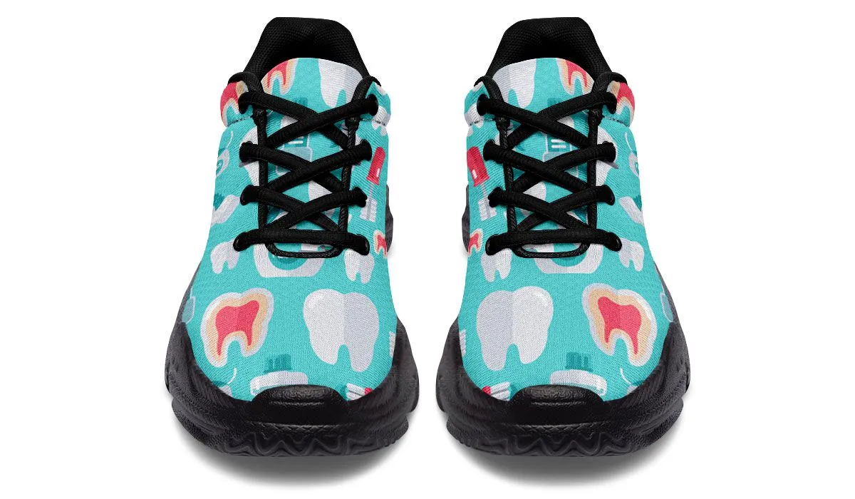 Dentist Pattern Chunky Sneakers