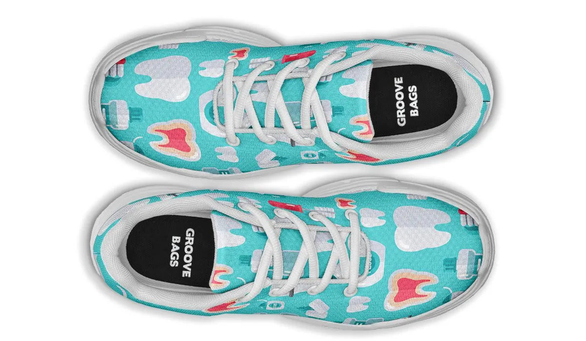 Dentist Pattern Chunky Sneakers