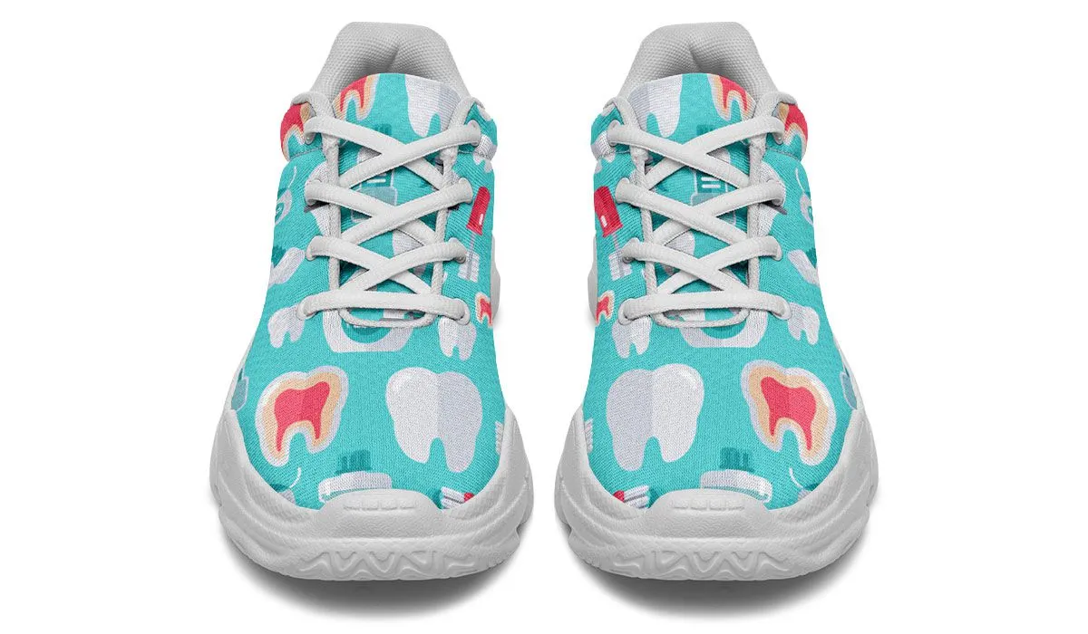Dentist Pattern Chunky Sneakers