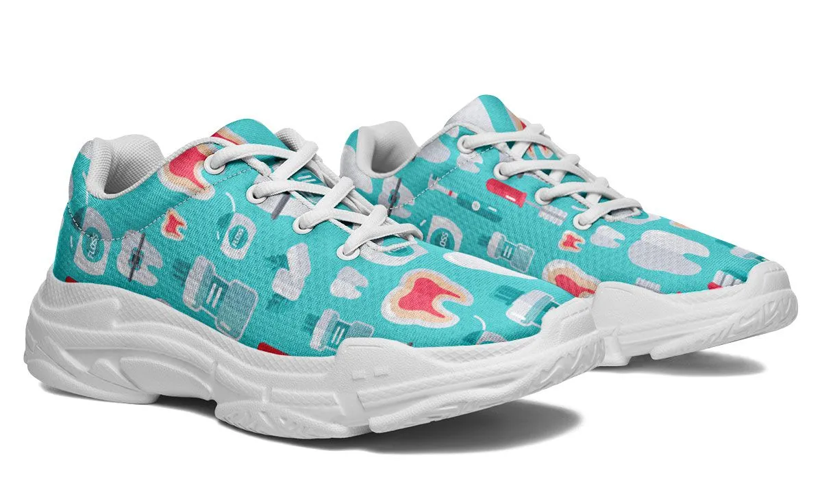 Dentist Pattern Chunky Sneakers
