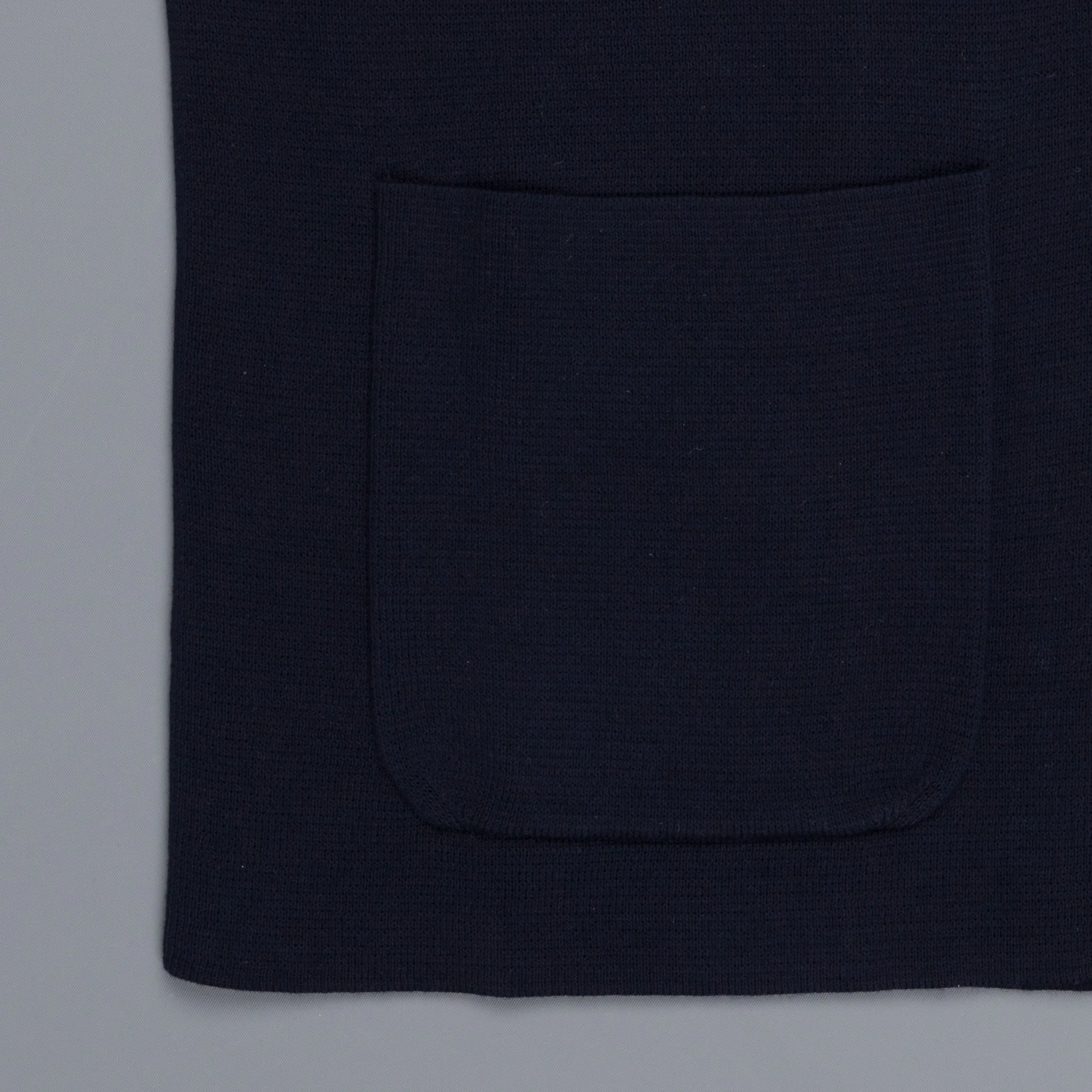Drumohr Cotton Cardigan Blue Notte