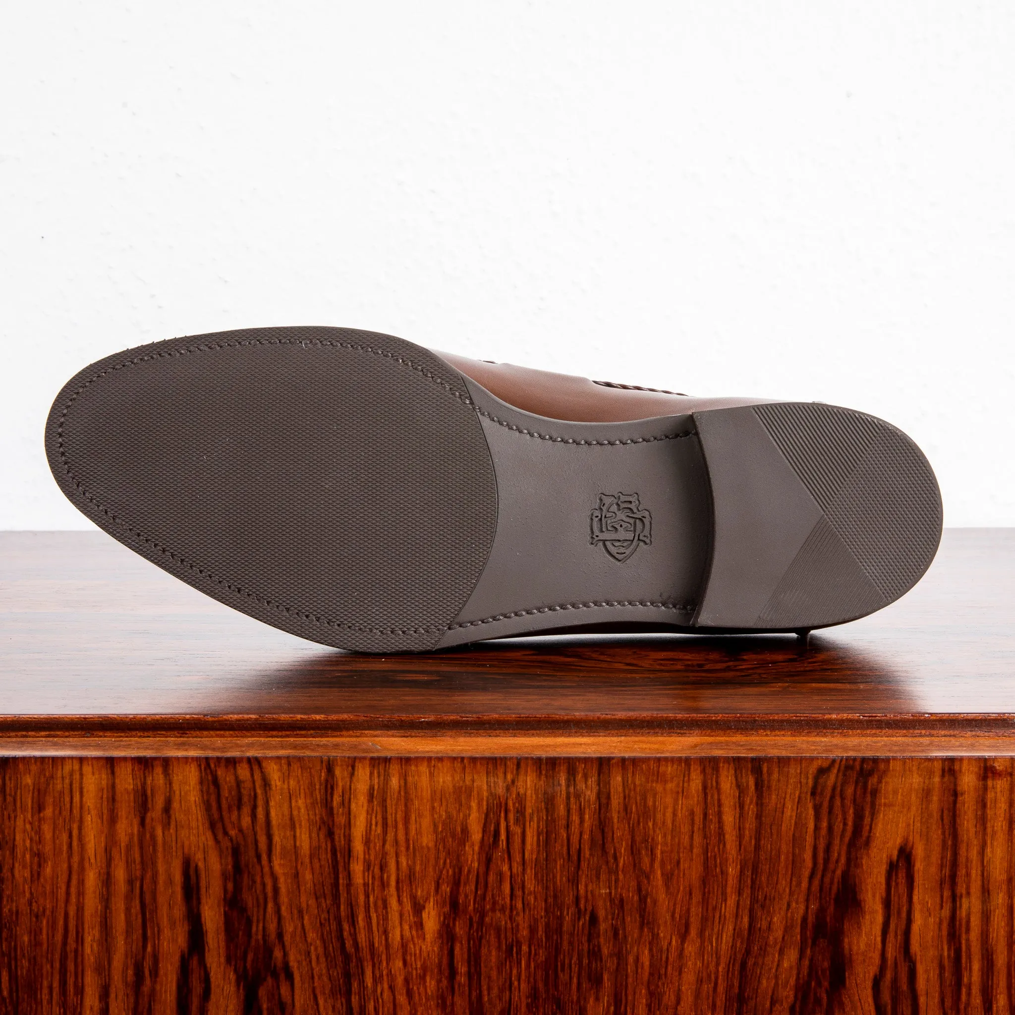 Edward Green Belgravia in Dark Oak Antique on R1 Sole