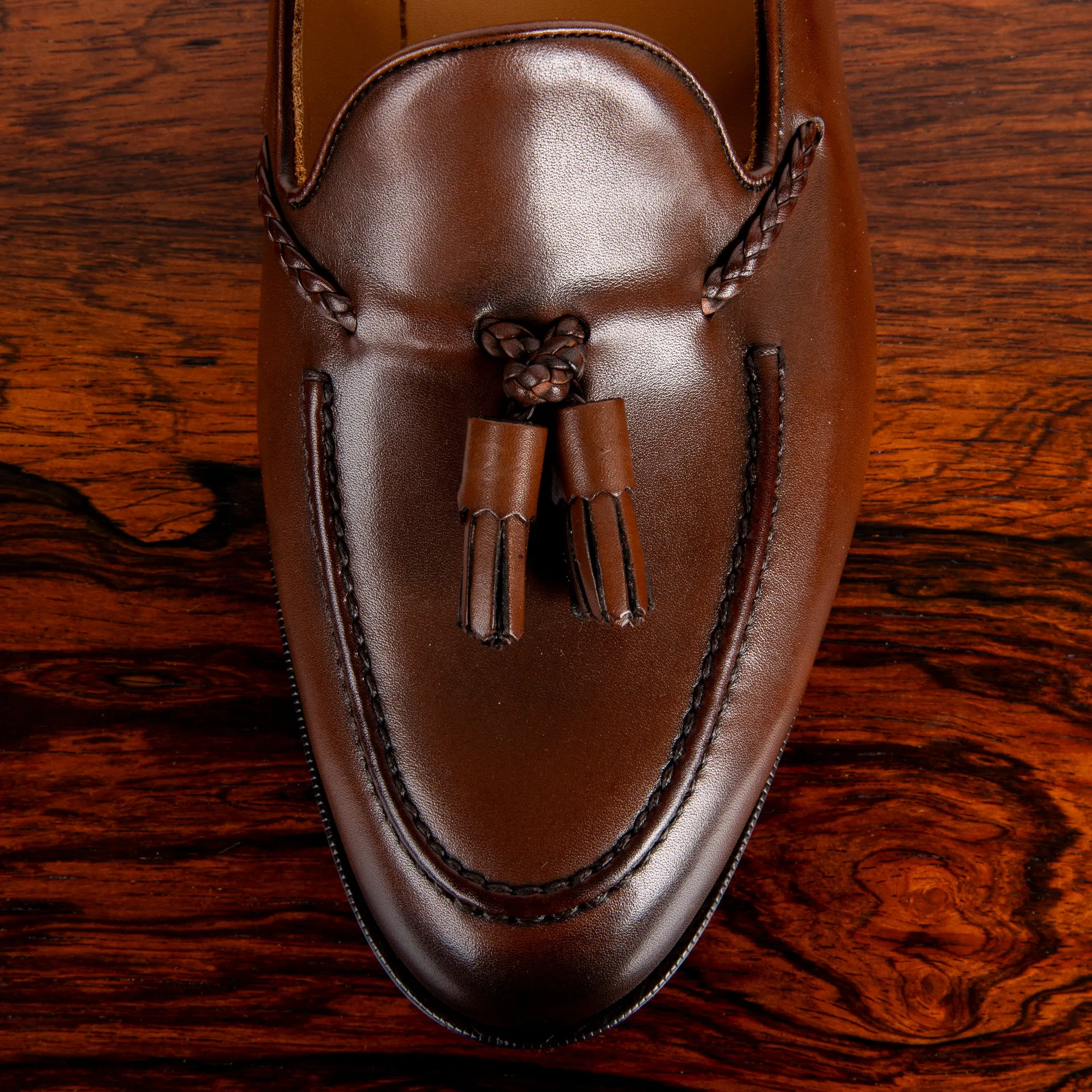 Edward Green Belgravia in Dark Oak Antique on R1 Sole