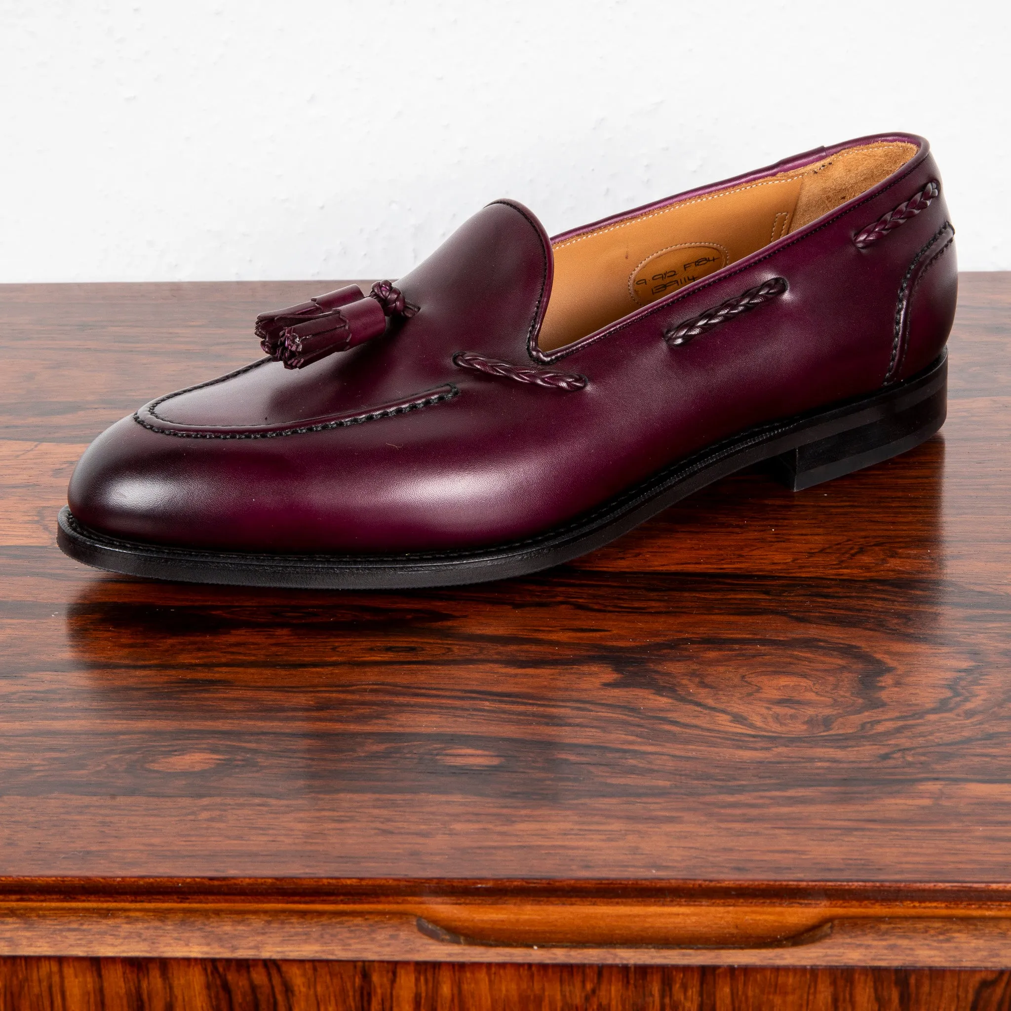 Edward Green Belgravia in Nightshade Antique on R1 sole
